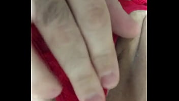 Preview 3 of Seachindian Pregent - Rubbing myself like a girl while tucked and then cumming