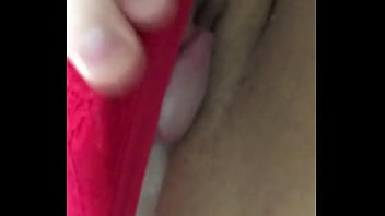 Preview 4 of Seachindian Pregent - Rubbing myself like a girl while tucked and then cumming