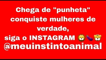 Preview 1 of Hot Shemale Rimjob And Cumshot - Toda mulher quer transar,  a conven&ccedil_a a fazer com voc&ecirc_,  siga: @meuinstintoanimal
