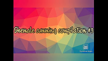 Preview 1 of Blacked Chok - Shemale cumming compilation #3