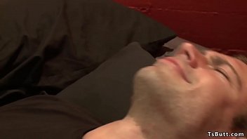 Preview 3 of Thief Whit Raped - TS caught roomie fucking sex doll