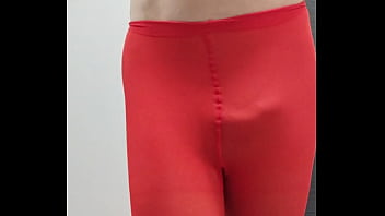 Preview 1 of Sex Xxx Hindi Dasi - misr4 - Red pantyhose cumshot