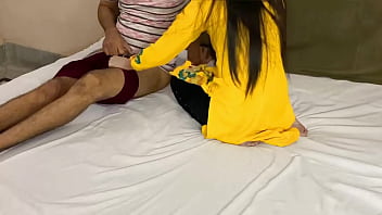 Preview 1 of Moti Gand Sex Video - Punjabi Hot Stepmom Family Sex with hindi Audio