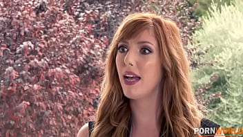 Preview 2 of Big Cock Indonesian Seks - Incredibly hot glamour Redhead Lauren Phillips fucked hard until she cums GP1109