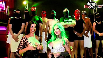 Preview 1 of Xxx Ggg 16 - Deutsche User treffen sich zur Sexparty OHNE GUMMI mit creampie gangbang und geilen Teens