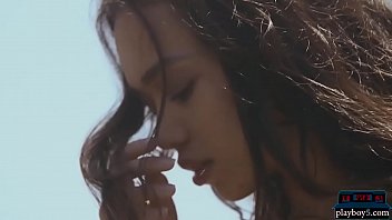 Preview 3 of Free Jav Mom Tube - Filipina teen hottie Kit Rysha strips naked outdoor