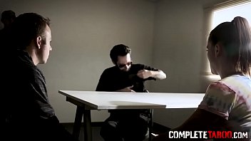 Preview 1 of 5 Women5 - Arrested babe gets fisted before riding cop