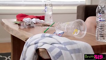 Preview 1 of Bangl Sxxx - &quot_Stop Fucking Around Or I&#039_m Going To Put A Dick In You&quot_ Step Sis Threesome  S12:E3