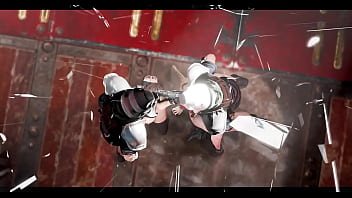 Preview 2 of Afgan Dansing - Tifa and aerith team up