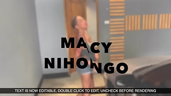 Preview 1 of Silfin Mom - Free ride on grab taxi in Bangkok. Macy Nihongo teasing show