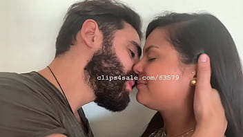 Preview 3 of Bikini Xxx Video - Gonzalo and Claudia Kissing Tuesday