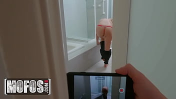 Preview 1 of Mom And Daughter Make Fun - MOFOS - Watch Nikki Peach Seduce Her Stepbrother So She Can Milk Every Drop From His Cock
