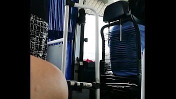 Preview 1 of Blonde Route - Culito en el colectivo