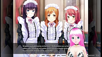 Preview 2 of Mature Anal Saggy - otoko orgy at maid boy manor #01 gameplay espa&ntilde_ol