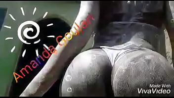 Preview 2 of Wap Dan Video - Amanda Goulart rebolando o rabao