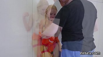 Preview 2 of Amy Anderssen Cum Shot - Nasty sweetie was brought in butthole asylum for painful therapy