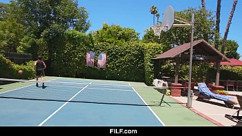 Preview 1 of Ysm Yam - FILF - Naughty Brazilian Teen Gina Valentina Poolside Fuck With Neighbor
