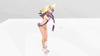 Preview 3 of Xxx Really Odia Hd Video - Ramesses Ii Kawaii Strike Undress Dance Hentai Mmd 3D Purple Bangles (CLIP)