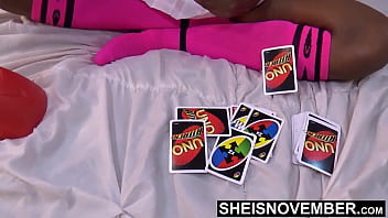 Preview 1 of Perfect Young Sluts - HD Gambling on Card Game Gets My Ebony Shaved Pussy And Mouth Fucking,  Big Dick Rough Neck BBC Harcore Riding,  Face Fuck BJ &amp_ Big Tits Fuck,  Tearing My Big Ass Butt Up &amp_ Giant Titties,  Thick Ebony Msnovember on Sheisnovember