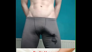 Preview 3 of Homemade Mature Couple Orgasm - 23yo Ben cums in his boxers with only binaural tones