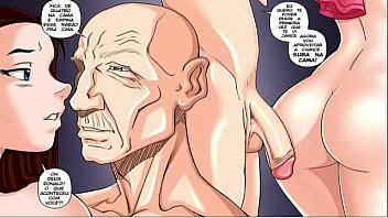 Preview 3 of Lesbian Ribbing - Nora Safada Sendo Comida Pelo Sogro