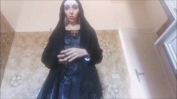 Preview 1 of Sexy Teen Fake Txi Fucking - the incredible excitement of the cloistered nun