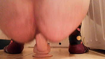 Preview 1 of Extrene Gag - Hungry ass takes the dildo
