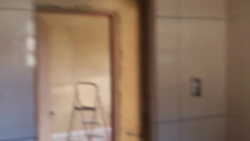Preview 2 of Kiss Upskirt - Jade has sex with employee in house under construction