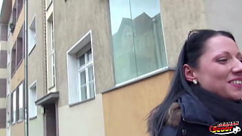 Preview 1 of Iiiixxxvideos - German Scout - Petite German Teen July Sun Seduce to Risky Public Fuck