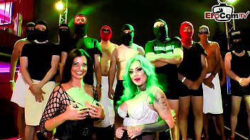 Preview 1 of Sasha Monet The Way You Kiss Me - dicke deutsche Milf bei privater Creampie gangbang Sexparty wird besamt und alle spritzen rein