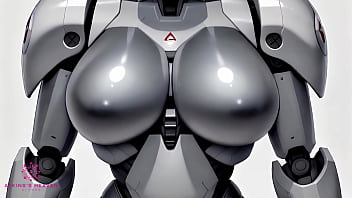 Preview 2 of Rude Boss Fuck Secretary - Busty Sex Robot Challenges You To Cum On Her Big Tits- [Close up/POV/AI]