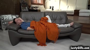 Preview 1 of Watching My Wife Mastrubating - Blonde GILF Di Dev cant satisfies her sexual cravings so she hooksup with a young stud Nikki Nuttz and made her go crazy over his huge young cock.