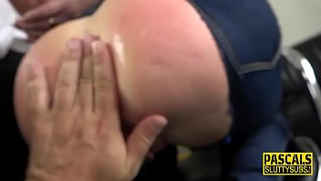 Preview 3 of Babe 187 - Bound and gagged sub fingered and fucked