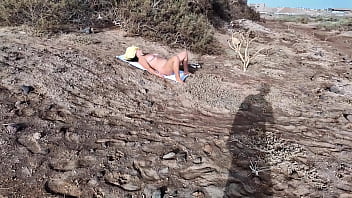 Preview 2 of Kiton Xx - Brazen Voyeur Stranger and Curvy Nudist