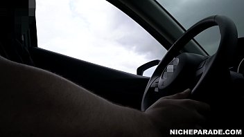 Preview 1 of Fakke Boobs - NICHE PARADE - Stroking My Cock For Cute &amp_ Giggly Latin Redhead