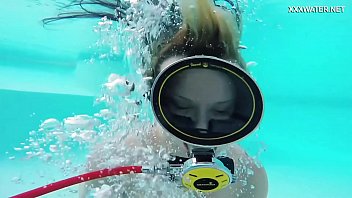 Preview 3 of Fhlpen Girl Fuck - Jason and Monica fucking hard underwater