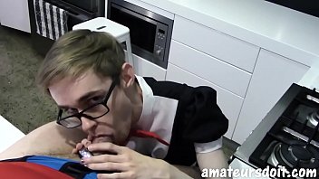 Preview 1 of Kidnaping Porn - AmateursDoIt - Sissy boy French Maid twink bred by bear