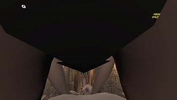 Preview 4 of Fegar Masaj - Hentai 3d game femdom Dominant island