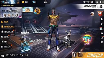 Preview 1 of Foto Of The Penis - Jogando Com a Nova Skin SR Noel - Free Fire