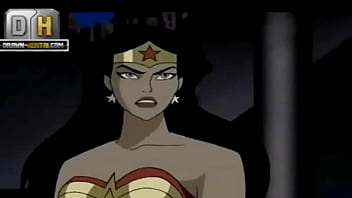 Preview 2 of Eva Ft Marsel - Wonder woman and Superman (Precocious ejaculation) (edited by me)