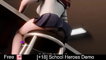 Preview 2 of Sikis18 - [ 18] School Heroes Demo