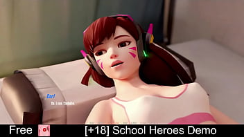 Preview 3 of Sikis18 - [ 18] School Heroes Demo