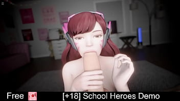 Preview 4 of Sikis18 - [ 18] School Heroes Demo
