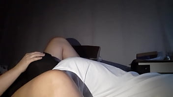 Preview 1 of Blonda Granny - We hide the fact that we are lesbians and wait for our roommates to turn off the lights so we can have sex - Girls fly orgasm