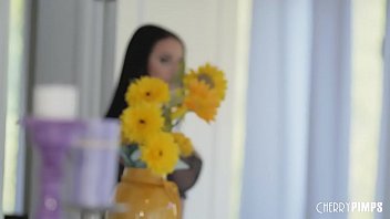 Preview 1 of Bali Luh - Busty Raven Haired Babe in Classy Lingerie Solo Masturbating With Toys