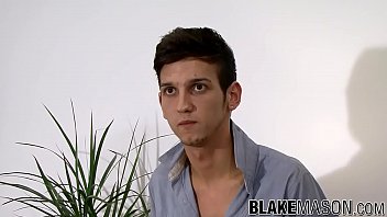 Preview 1 of Jabardasti Chodna - Slender british gay Keiran Cooper interviewed before solo