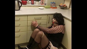 Preview 2 of All Fat Grls Fuck - Sissy Maid Punished!