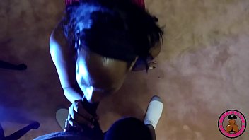 Preview 4 of Bolnde Camgirl - Throat hunnies newbie auditions for severe throat fucking