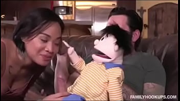 Preview 3 of All Koda Riri - Bizarre sucking puppet dick