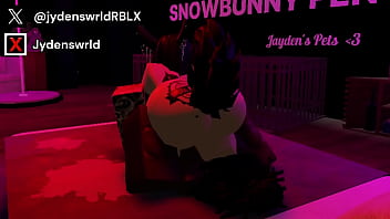 Preview 4 of Tidy Fuck - Pounding an obedient puppy girl in the cage - Roblox